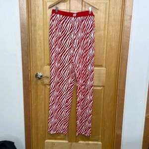 Success red white badgers Wisconsin zubaz imitation pants Madison pocket…